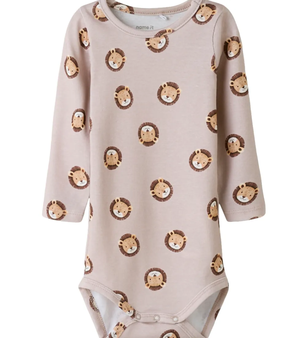 Børn Name It Bodyer>Body l/æ - NbmSolion - Mushroom