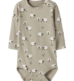 Børn Name It Bodyer|Body l/æ - NbmVroels - Island Fossil/Sheep