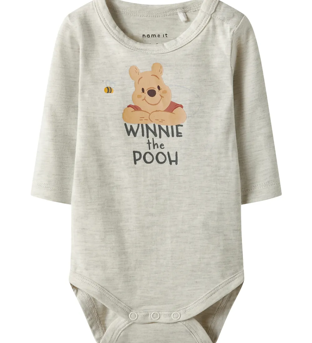 Børn Name It Bodyer>Body l/æ - NbnOla - Peyote Melange