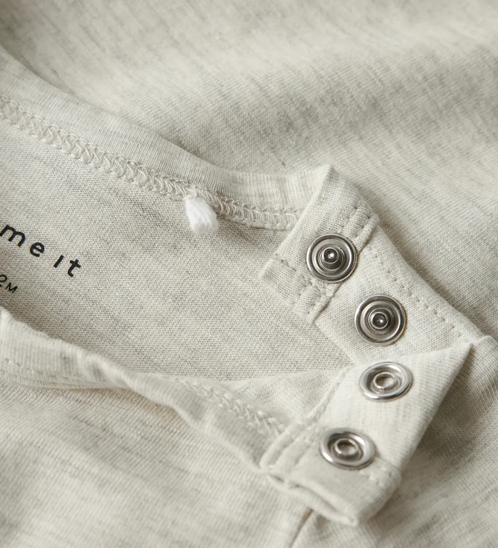 Børn Name It Bodyer>Body l/æ - NbnOla - Peyote Melange