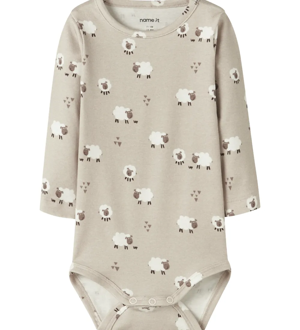 Børn Name It Bodyer|Body l/æ - NbnRosheep - Island Fossil