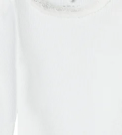 Børn Name It Bodyer|Body l/æ - Noos - Rib - NbfKab - Bright White