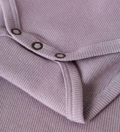 Børn Name It Bodyer>Body l/æ - Noos - Rib - NbfKab - Lavender Gray