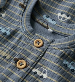 Børn Name It Bodyer>Body l/æ - Rib - NbmRonald - Flint Stone