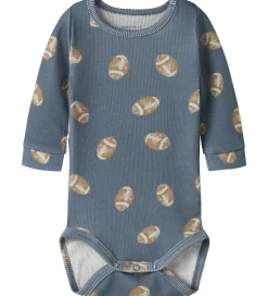 Børn Name It Bodyer|Drengetøj>Body l/æ - Rib - NbmSolution - Flint Stone