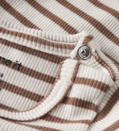 Børn Name It Bodyer|Body l/æ - Rib - Noos - NbnBani - Toasted Coconut