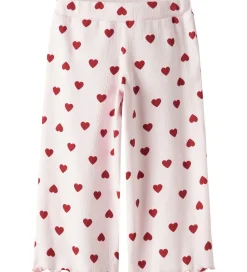 Børn Name It Juletøj>Bukser - Hulmønster - NmfRusla - Mauve Morn m. Print