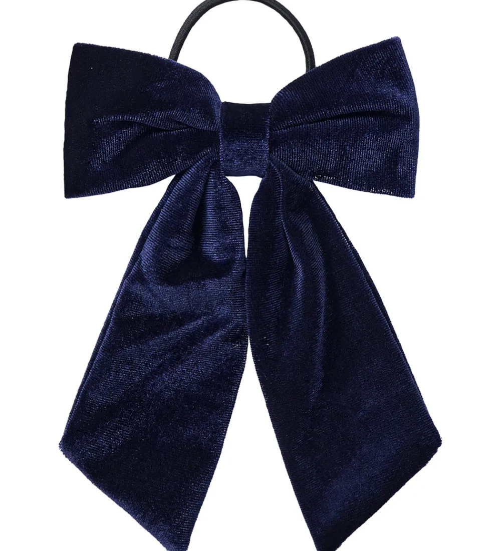 Name It Hårpynt|Hårelastikker|Hårelastik m. Sløjfe - NmfRelvet - Beacon Blue