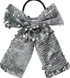 Name It Hårelastikker>Hårelastik m. Sløjfe - NkfRunica - Lava Smoke m. Paliett