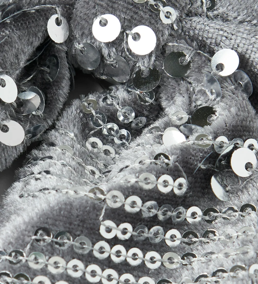 Name It Hårelastikker>Hårelastik m. Sløjfe - NkfRunica - Lava Smoke m. Paliett