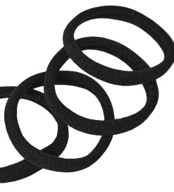 Name It Hårpynt>Hårelastikker - NkfRiga - 4-pak - Black/m. Glitter