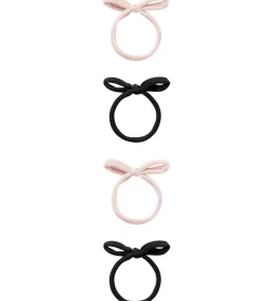 Name It Hårelastikker>Hårelastikker - NkfKayla - 4-pak - Burnished Lilac/Sort