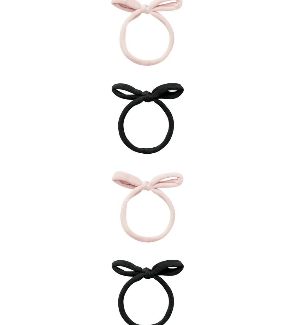 Name It Hårelastikker>Hårelastikker - NkfKayla - 4-pak - Burnished Lilac/Sort