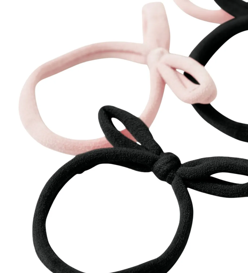 Name It Hårelastikker>Hårelastikker - NkfKayla - 4-pak - Burnished Lilac/Sort