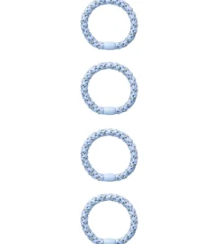 Name It Hårelastikker>Hårelastikker - NkfAcc - 4-pak - Serenity m. Glitter