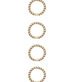 Name It Hårelastikker|Hårelastikker - 4-pak - NkfAcc-Arise - Pastel Yellow