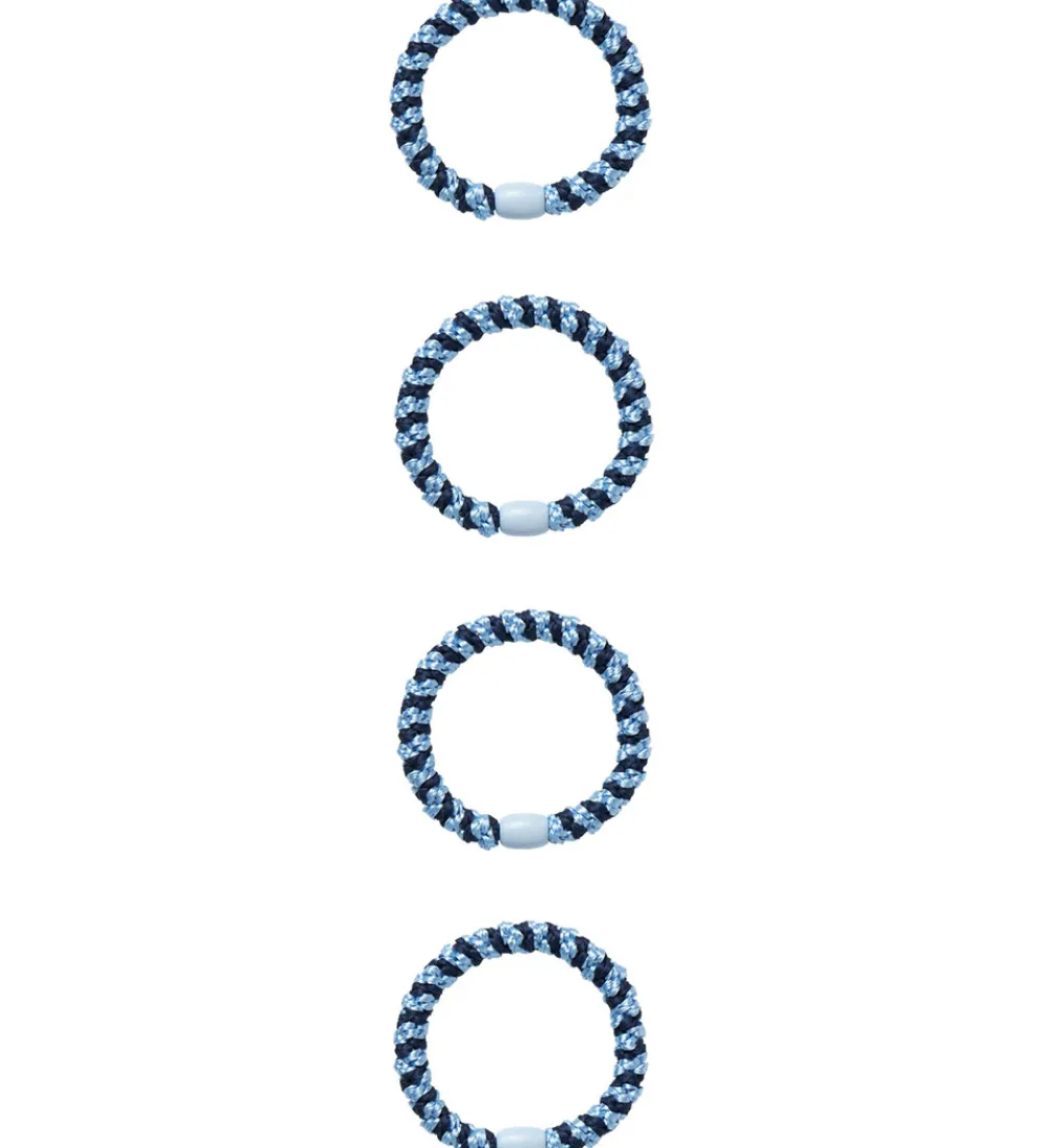 Name It Hårelastikker>Hårelastikker - 4-pak - NkfAcc-Arise - Cornflower Blue