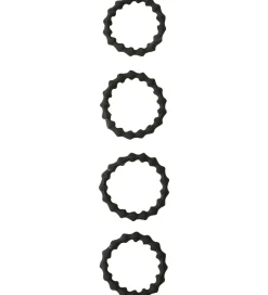 Name It Hårelastikker|Hårelastikker - 4-pak - NkfKarla - Sort