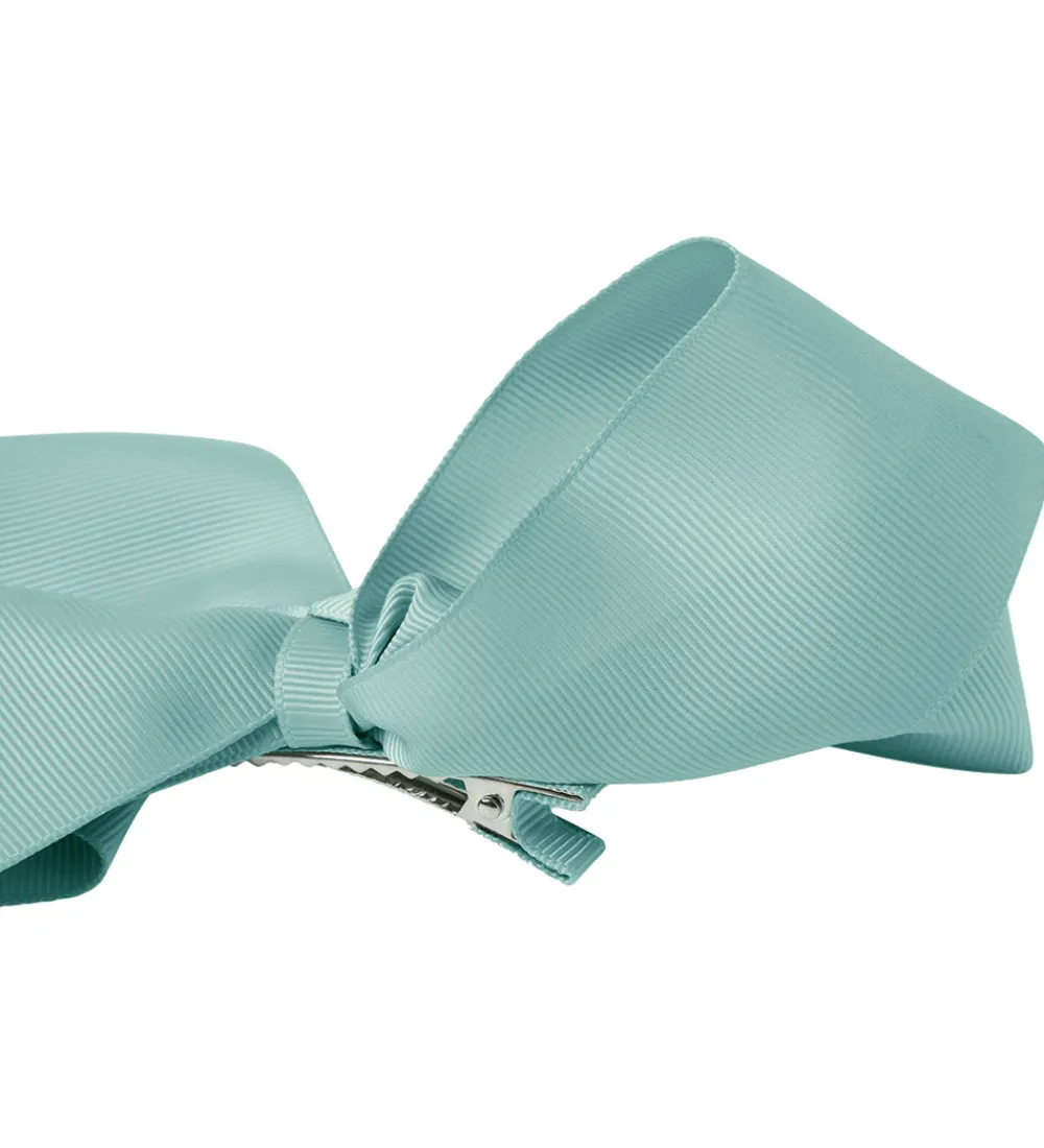 Name It Hårspænder>Hårsløjfe - NmfHilde - 16 cm - Aqua Gray