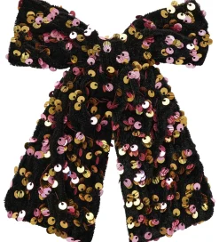 Name It Hårspænder>Hårspænde m. Sløjfe - NkfRunica - Gold Colour m. Paliett