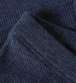 Børn Name It Leggings|Unisex-Tøj>Leggings - Rib - NbnKab - Vintage Indigo/Melange