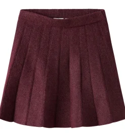 Børn Name It Nederdele|Juletøj>Nederdel - Strik - NkfSonia - Burgundy