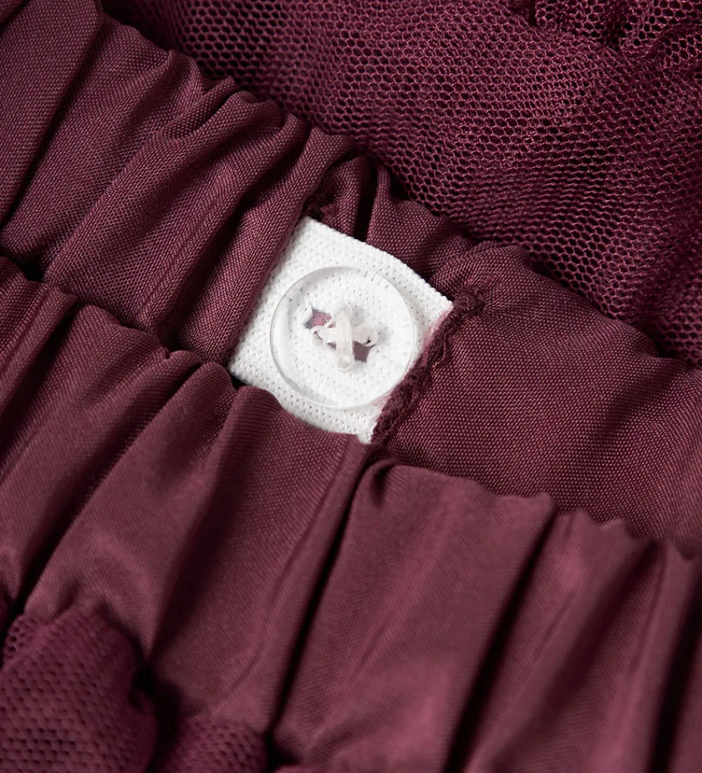 Børn Name It Nederdele|Juletøj|Nederdel - Tyl - NmfRitul - Burgundy