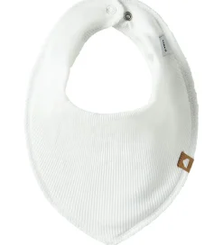 Name It Savlesmække|Hagesmække|Savlesmække - 3-pak - Rib - NbfYvettekoy - Cloud Dancer/