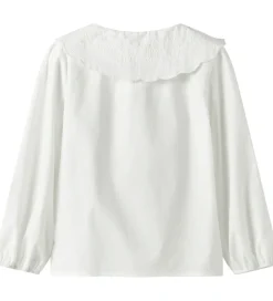 Børn Name It Skjorter>Skjorte - NmfRollaring - Bright White