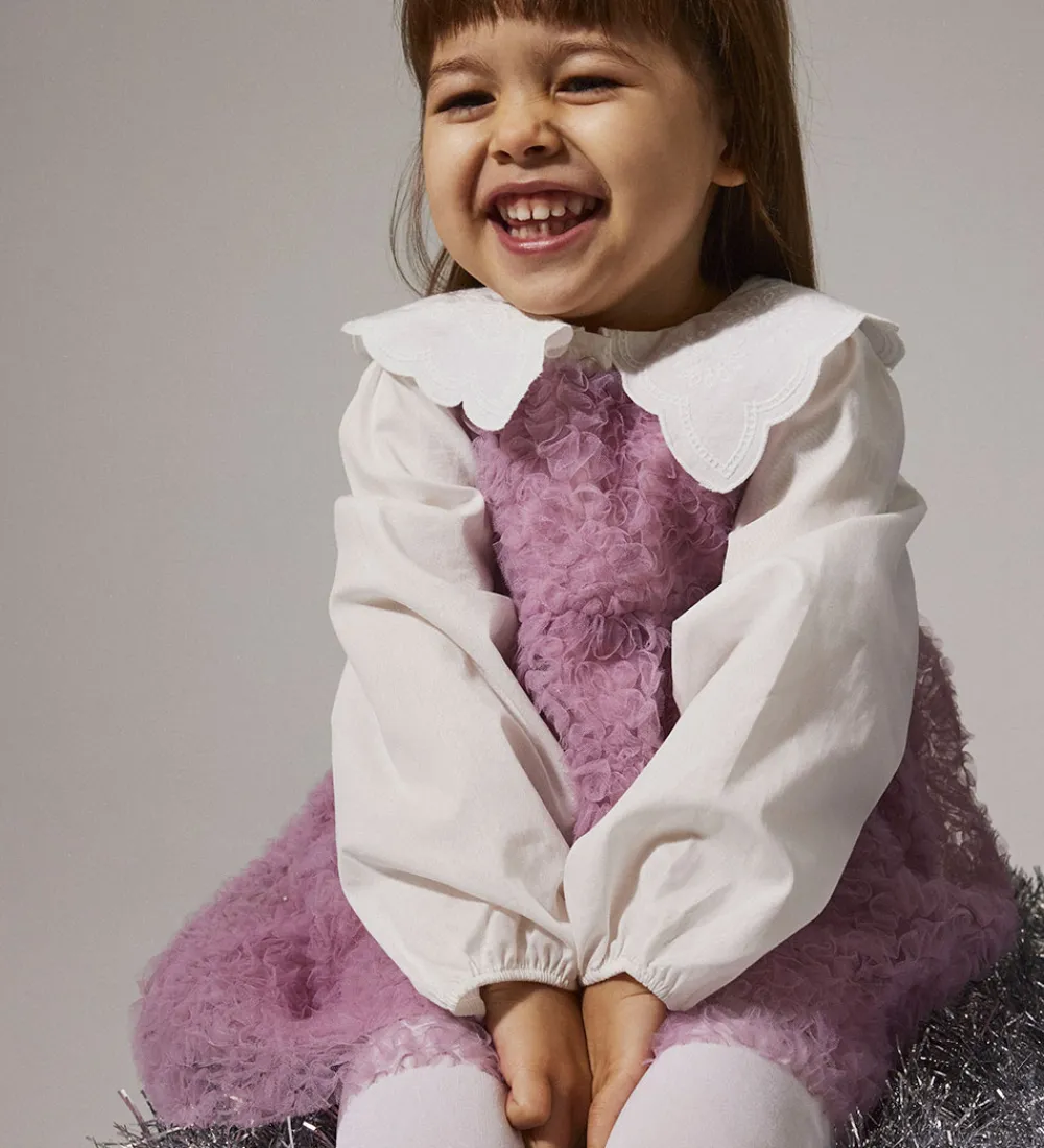 Børn Name It Skjorter>Skjorte - NmfRollaring - Bright White