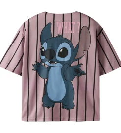 Børn Name It Skjorter>Skjorte k/æ - NkfOdisa - Stitch - Keepsake Lilac