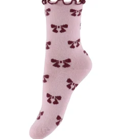 Børn Name It Strømper|Juletøj></noscript>Strømper - 3-Pak - NmfSilke - Keepsake Lilac/Peyote Mela