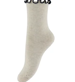 Børn Name It Strømper|Juletøj></noscript>Strømper - 3-Pak - NmfSilke - Keepsake Lilac/Peyote Mela