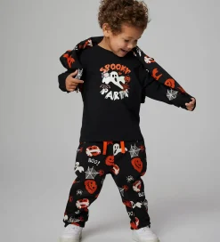 Name It Halloween></noscript>Sweatpants - NmnOpal - Sort m. Print