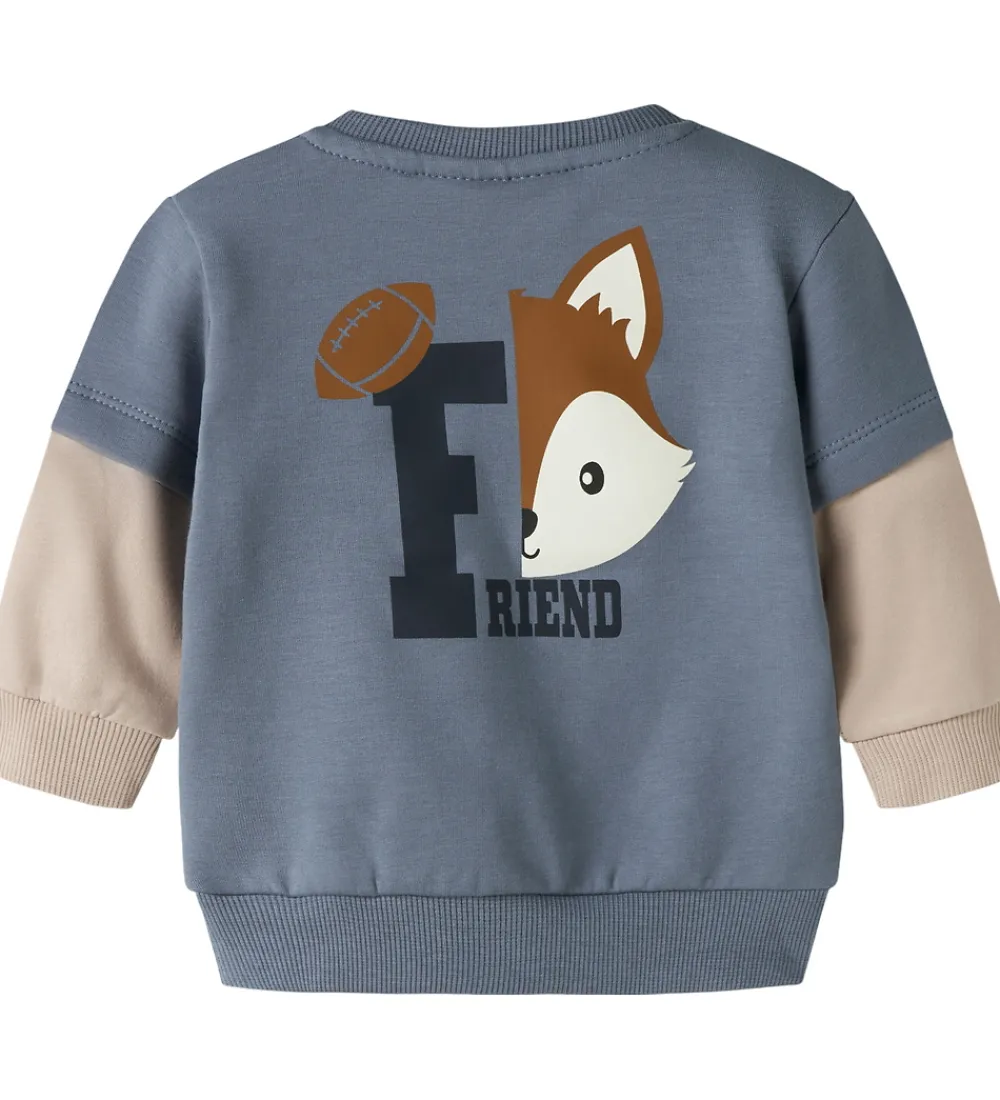 Børn Name It Bluser|Sweatshirt - NbmSumo - Flint Stone