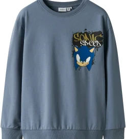 Børn Name It Sweatshirts|Sweatshirt - NkmNair - Sonic - Flint Stone