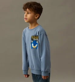 Børn Name It Sweatshirts|Sweatshirt - NkmNair - Sonic - Flint Stone