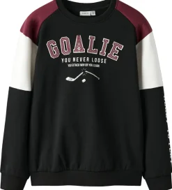 Børn Name It Sweatshirts|Sweatshirt - NkmShawn - Black