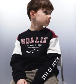 Børn Name It Sweatshirts|Sweatshirt - NkmShawn - Black