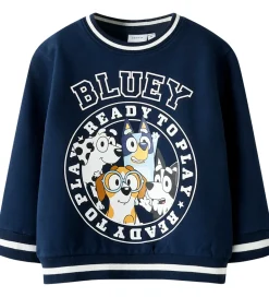 Børn Name It Sweatshirts|Sweatshirt - NmmNimbu - Navy Blazer