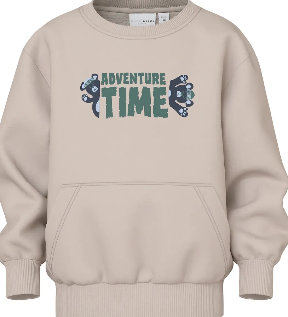 Børn Name It Sweatshirts>Sweatshirt - NmmVugo - Mushroom/Adventure