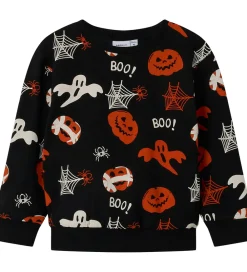 Name It Halloween|Sweatshirt - NmnOpal - Sort m. Print