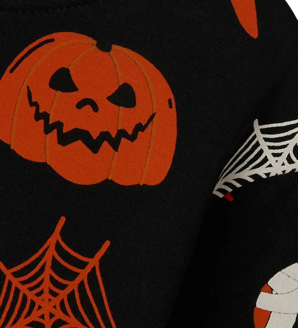 Name It Halloween|Sweatshirt - NmnOpal - Sort m. Print