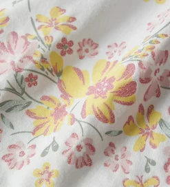 Børn Name It Toppe|Top - NmfVayana - Bright White/Yellow Flower