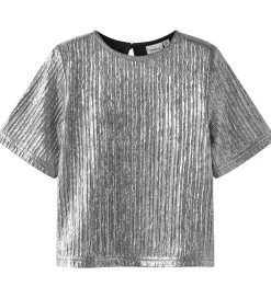 Børn Name It T-Shirts|Juletøj>T-shirt - NkfReneing - Silver
