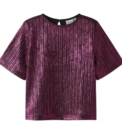 Børn Name It T-Shirts|Juletøj|T-shirt - NkfReneing - Fandango Pink