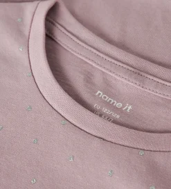 Børn Name It T-Shirts|Juletøj>T-shirt - NkfRuaja - Keepsake Lilac