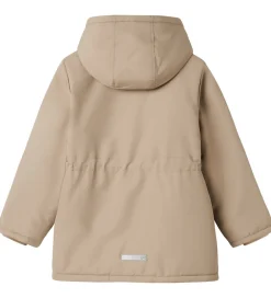 Børn Name It Vinterjakker|Vinterjakke - NkfMarlow - Silver Mink