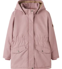 Børn Name It Vinterjakker|Vinterjakke - NkfMarlow - Woodrose