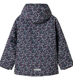 Børn Name It Vinterjakker|Vinterjakke - NkfSnow10 - Dark Sapphire/Blossom